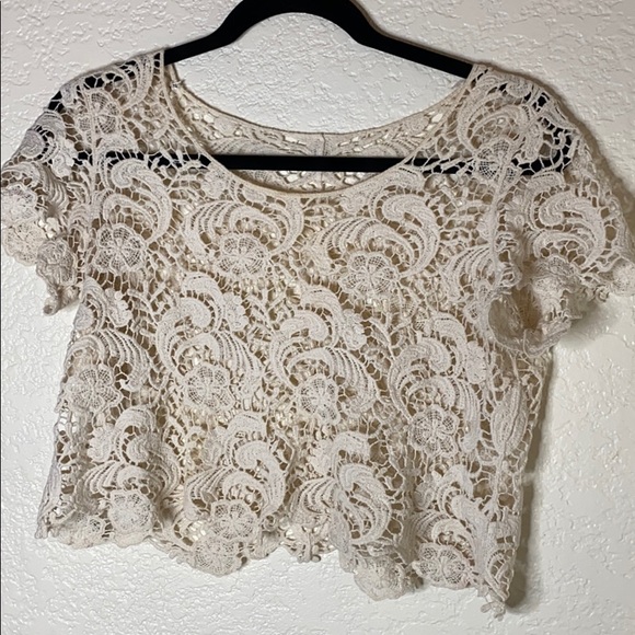 Tops - Crochet crop top